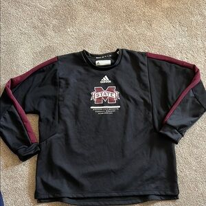 Men’s 2XL Adidas Aeroready Mississippi State pullover/Sweatshirt